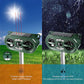 🐾 Save 50%! ☀️ Solar Ultrasonic Animal Deterrent – Humane & garden-safe ✨