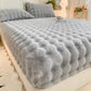 🛏️ Save 50%! 🐰 Plush Fitted Sheet – Dustproof & ultra-soft mattress protector ✨