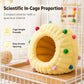 🐦 Save 50%! ☁️ Hanging Bird Bed – Coral fleece & cage-friendly comfort ✨