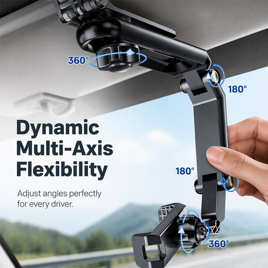 🚗 50% OFF! ✨ Universal Sun Visor Phone Holder – Adjustable & stable 📱