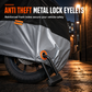 🏍️ Save 50%! 🌧️ Waterproof Motorcycle Cover – With lock holes & weatherproof ✨