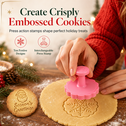 🍪 Save 50%! 🎄 Christmas Cookie Cutter Set – Festive shapes & easy baking ✨