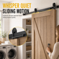 🚪 Save 50%! 🔧 Soft-Close Barn Door Kit – POM buffer & no-drill install ✨