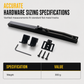 🚪 Save 50%! 🔧 Soft-Close Barn Door Kit – POM buffer & no-drill install ✨