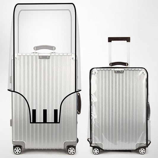 🧳 50% OFF! 💧 Waterproof Luggage Cover – Transparent, scratch-proof & reusable ✨