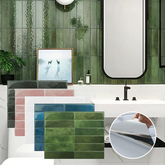 🍳 50% OFF! 🏠 Peel & Stick Backsplash Tiles – Oil-proof, waterproof & trimmable ✨