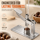 🌰 50% OFF! 🔧 Stainless Steel Nut Cracker – Lever press & cross scoring ✨