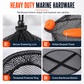 🎣 50% OFF! 🐟 Floating Collapsible Keep Net – Anti-snag & coated for sea fishing ✨