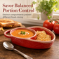 🍲 50% OFF! 🧀 Retro-Embossed Ceramic Baking Dish – Divided, premium clay & oven-safe ✨
